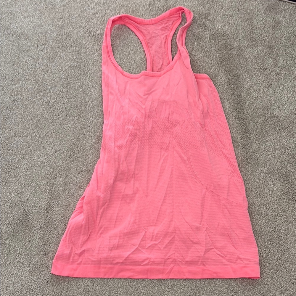 Lululemon coral Tank Top